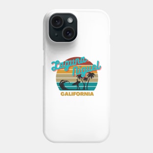 Laguna Niguel California Retro Vintage Sunset Graphic Design Phone Case