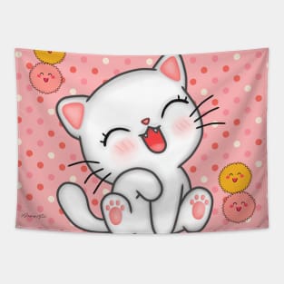 Cute Kitten Tapestry