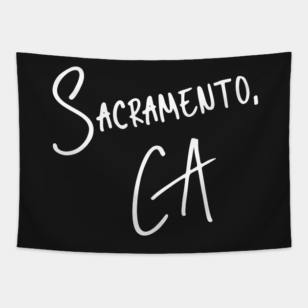 Sacramento California Tapestry by helloshirts