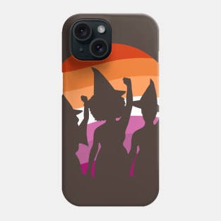 Witches Vote-Lesbian Pride! Phone Case