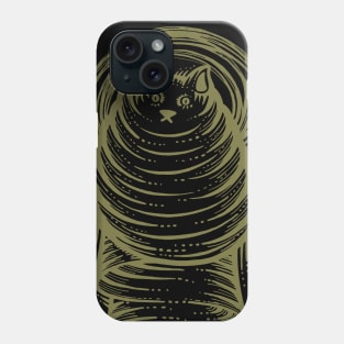 Curious Cat 5 Phone Case