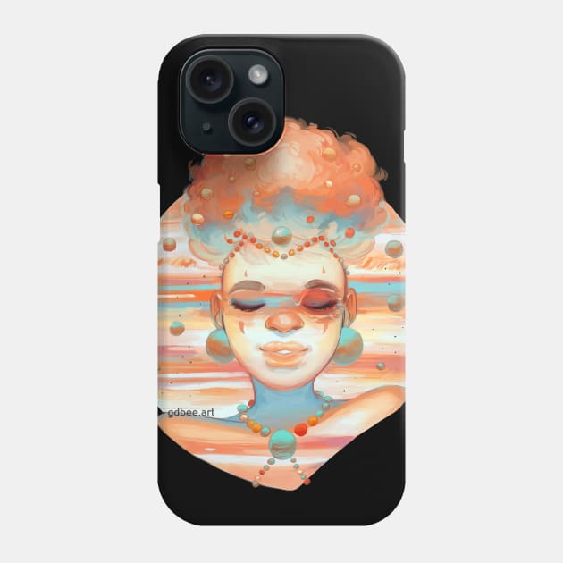 Planette Jupiter Phone Case by GDBee