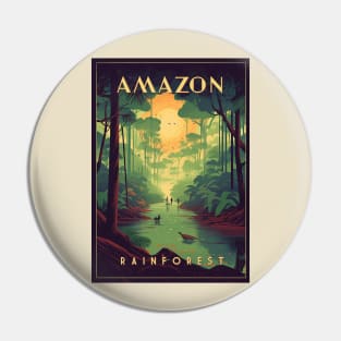 Amazon Rainforest Pin