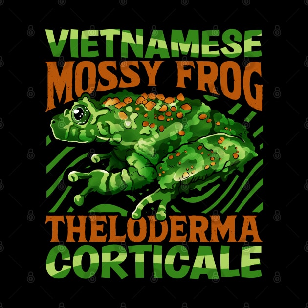 Vietnamese Mossy Frog by Modern Medieval Design