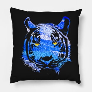 Tiger Face Pillow