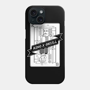 King and Skull Phone Case