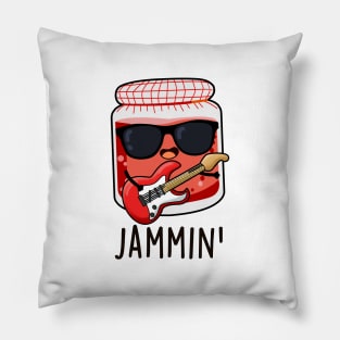 Jammin Cute Rocker Jam Pun Pillow