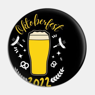 Oktoberfest Drink Party 2022 Pin