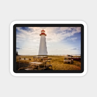 Point Prim Lighthouse Puzzle Magnet