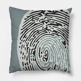 Fingerprint #10 Pillow