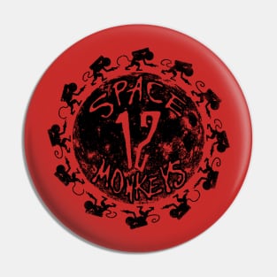 12 Space Monkeys Pin