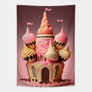 Castle Cupcake Tapestry