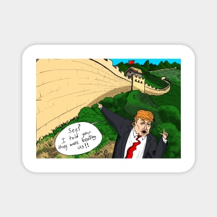 Trump Great Wall Magnet