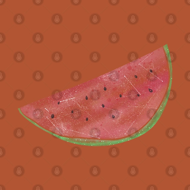 Watermelon Watercolor Foodie by High Altitude