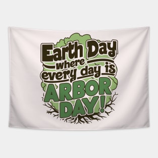 Arbor day Tapestry