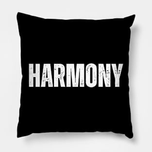 Harmony Name Gift Birthday Holiday Anniversary Pillow