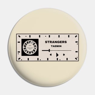 Taemin Strangers Song Label Pin