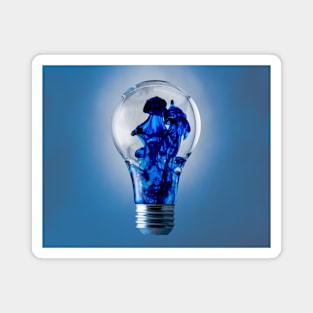 Blue Ideas Magnet