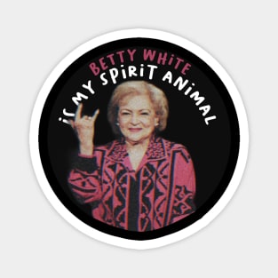 Betty White Magnet