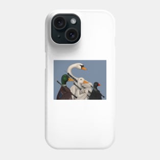 Musical Duck, Goose, Moorhen & Swan Phone Case