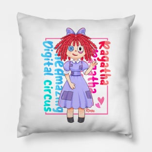 ragatha The amazing digital circus Pillow