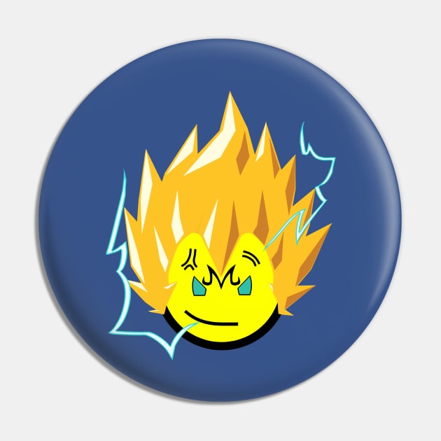 Smiley Face Majin Vegeta Pin by KingVego