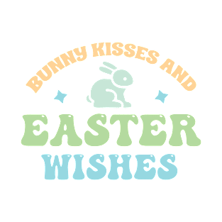 Bunny kisses and easter wishes T-Shirt