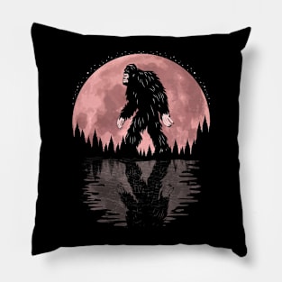 Bigfoot Full Moon Pillow