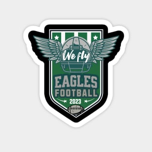 Eagles football we fly Magnet