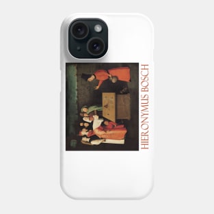 The Conjurer (15th Century) by Hieronymus Bosch Phone Case