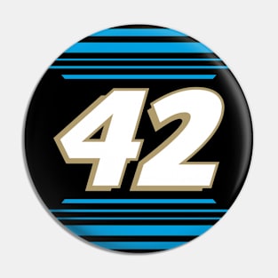 John Hunter Nemechek #42 2024 NASCAR Design Pin