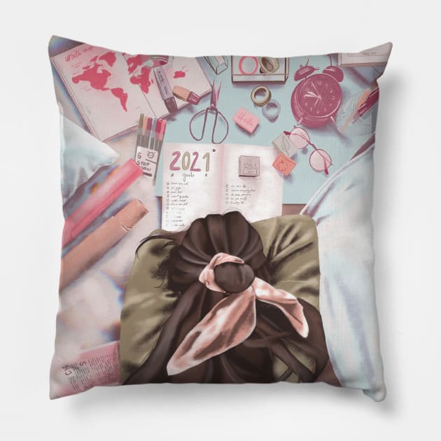 Journaling Pillow by Enami