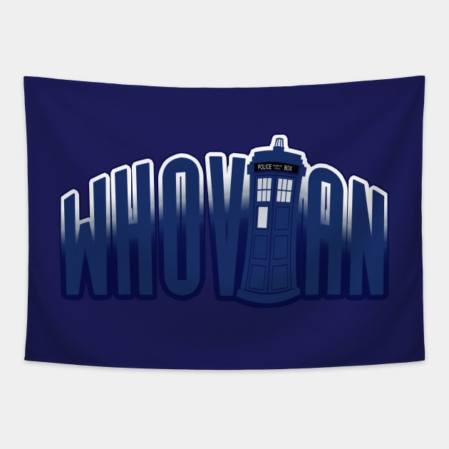 Whovian Tapestry by SquareDog