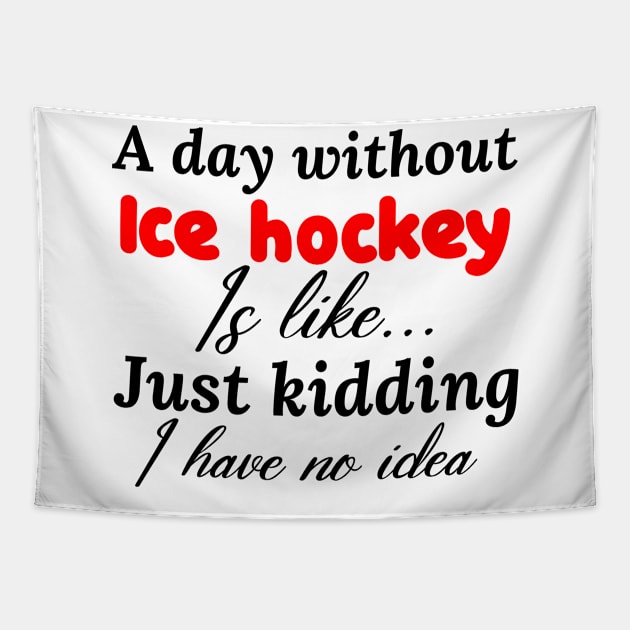 ice hockey Tapestry by Design stars 5