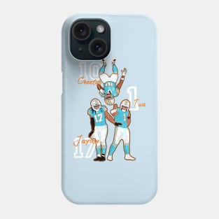 tua tagovailoa x tyreek hill x jaylen waddle - Miami tiro Phone Case