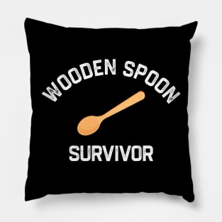 Wooden Spoon Survivor Pillow