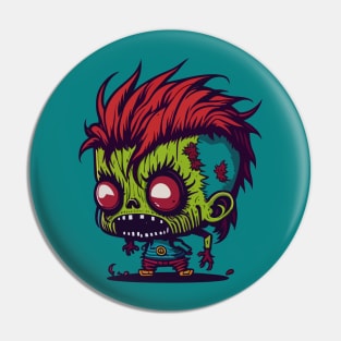 Cute Zombie Pin