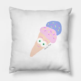 Summer IceCream | Cute Clothing | Abelia Rose Pillow