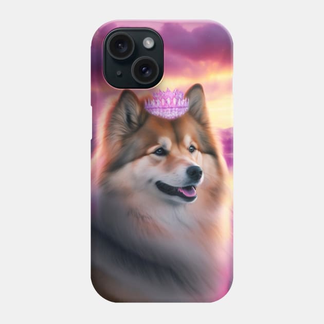 Finnish Lapphund Portrait Phone Case by Enchanted Reverie