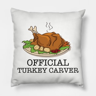 Thanksgiving Turkey Carver Official Pillow