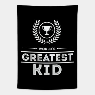 World`s Greatest Kid Tapestry