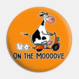 On the Moooove Pin