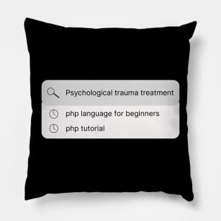 Developers Funny Joke | Programming And Coding Gift | PHP Beginner Pillow