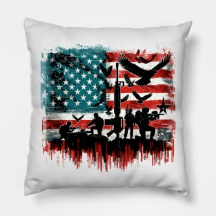 Memorial Day Pillow