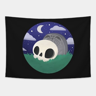 Spooky Halloween night Tapestry