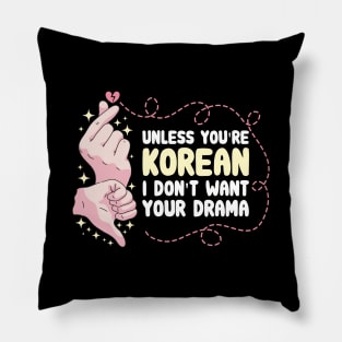 K-Drama Gift for Korean Drama Lovers Pillow