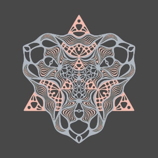 Organic Merkaba Mandala T-Shirt