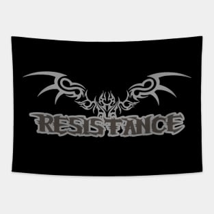 Resistance - Tribal Design Tapestry