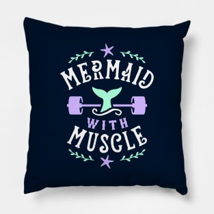 Mermaid With Muscle Pillow