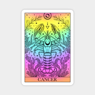 Zodiac sign tarot card Cancer Magnet